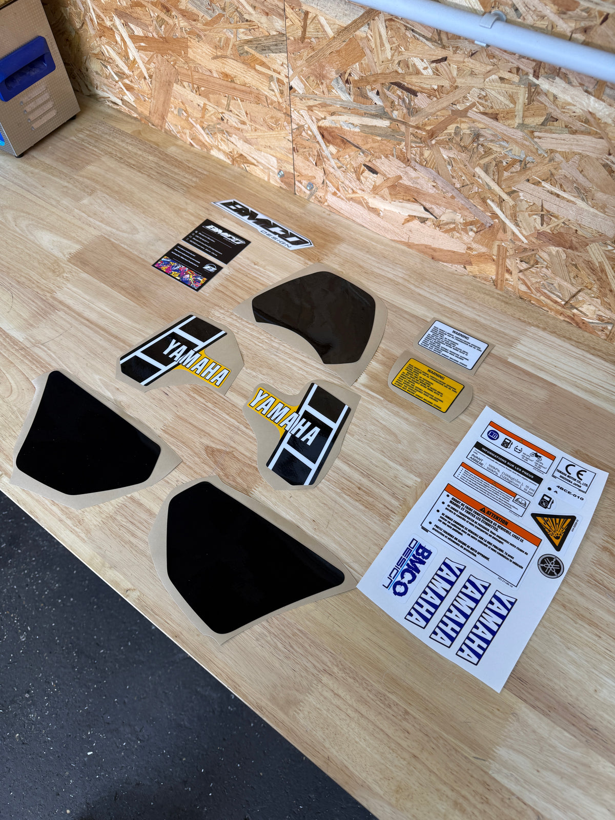 Kit déco piwi pw50 1982-1983 USA (model 4)