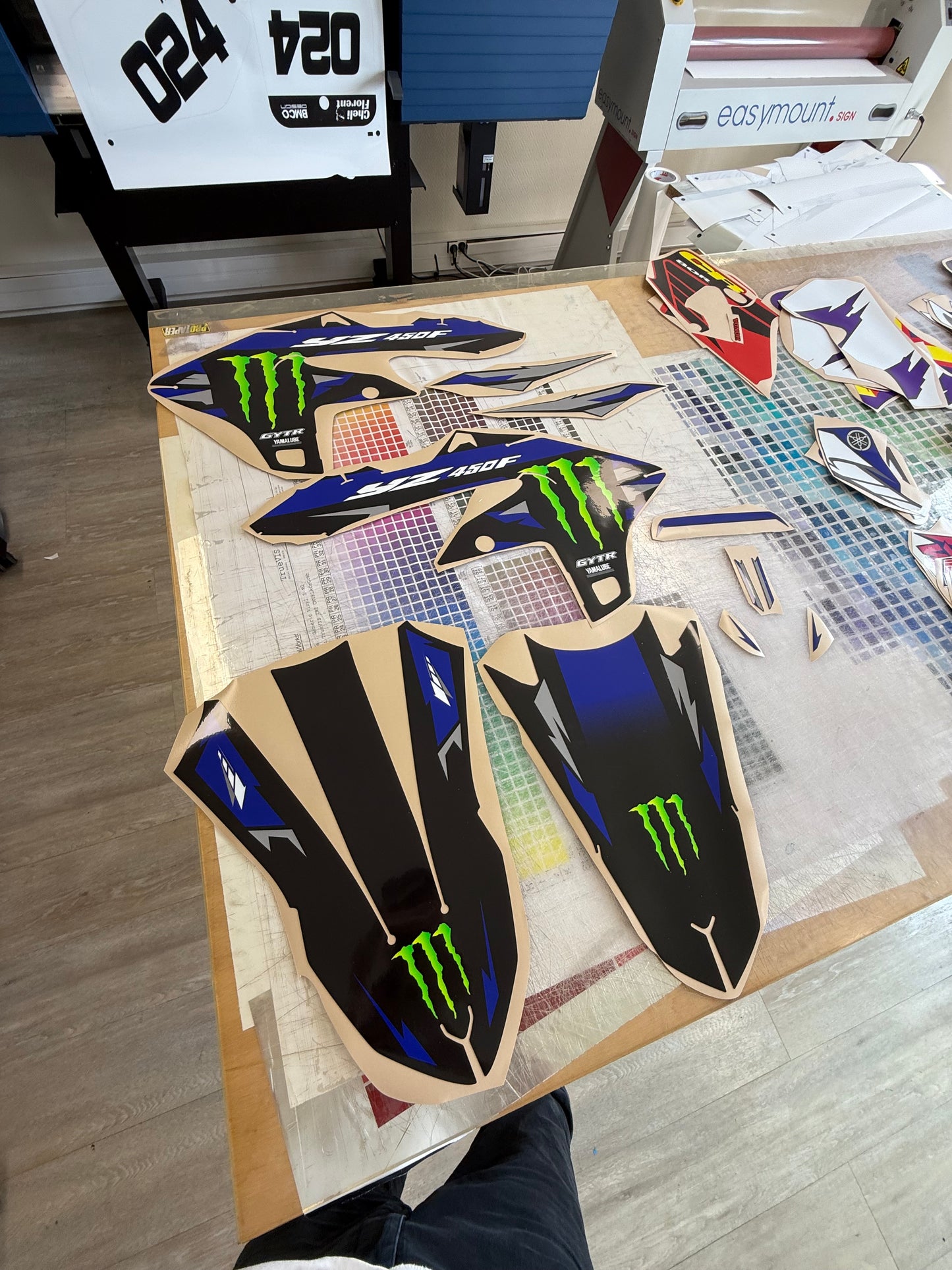 Kit déco 450 yzf monster 2025
