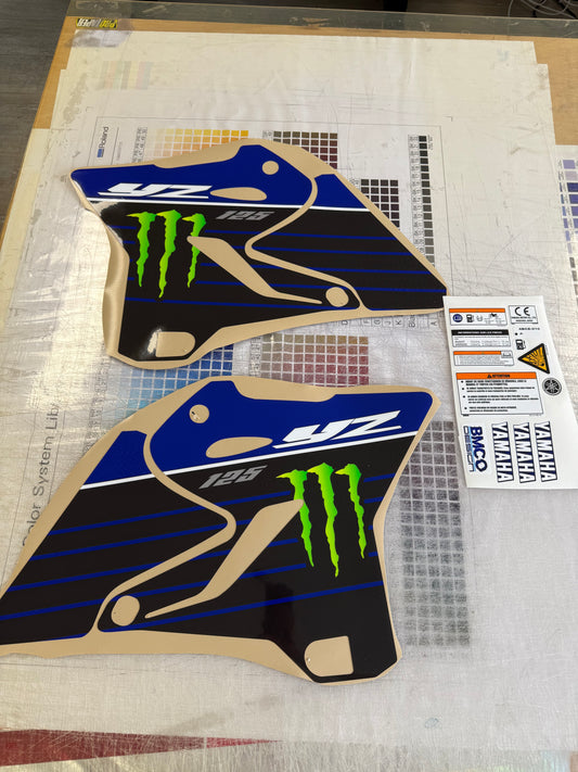 Kit déco 250 yz 2015 perso monster