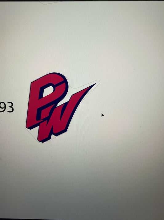 Paire de stickers de réservoir piwi 80 1993